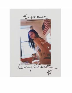 Supreme Larry Clark collectors book pictures
