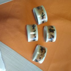 Montana Lifestyles Ceramic Napkin Rings