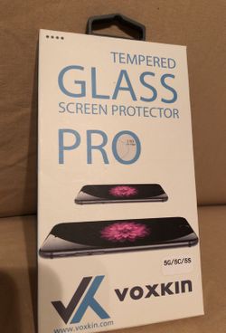 iPhone 5 G/5C/5S tempered glass screen protector-pro by Voxkin