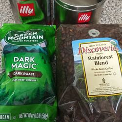 Coffee Variety $100. 