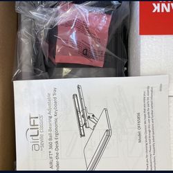 NEW Seville Airlift Keyboard Tray 360 Swivel