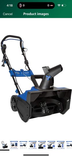 Brand New Snow Joe Corded Electric Snow Blower w/ LED Light 21 Inches 15AMP