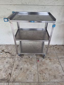 Stainless steel cart