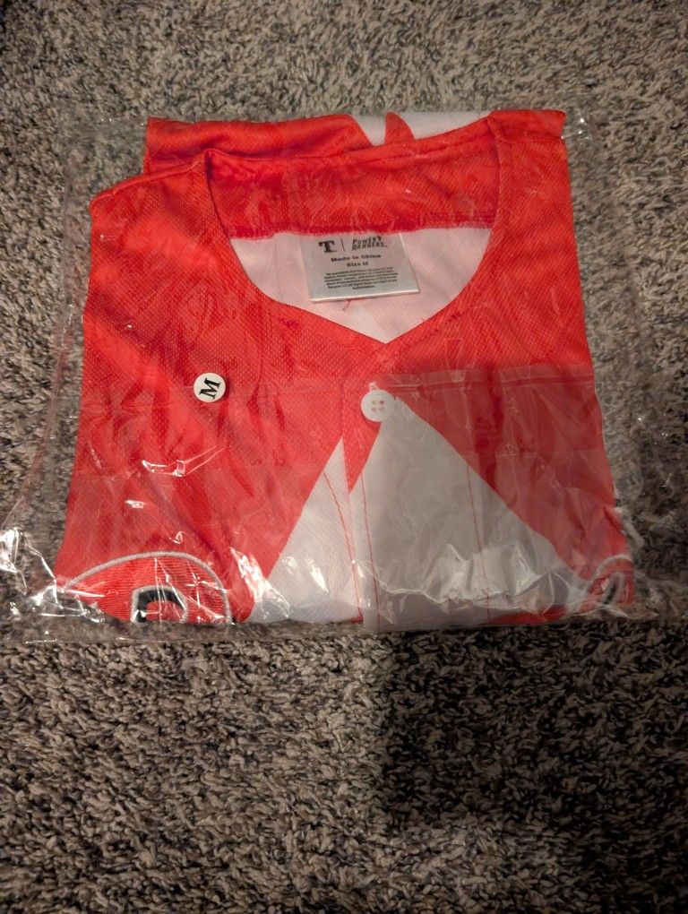 Texas Rangers Power Rangers Corey Seager Red Size M