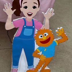 Ms Rachel Popup Stand 