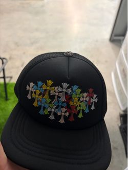 Ch rainbow crosses hat