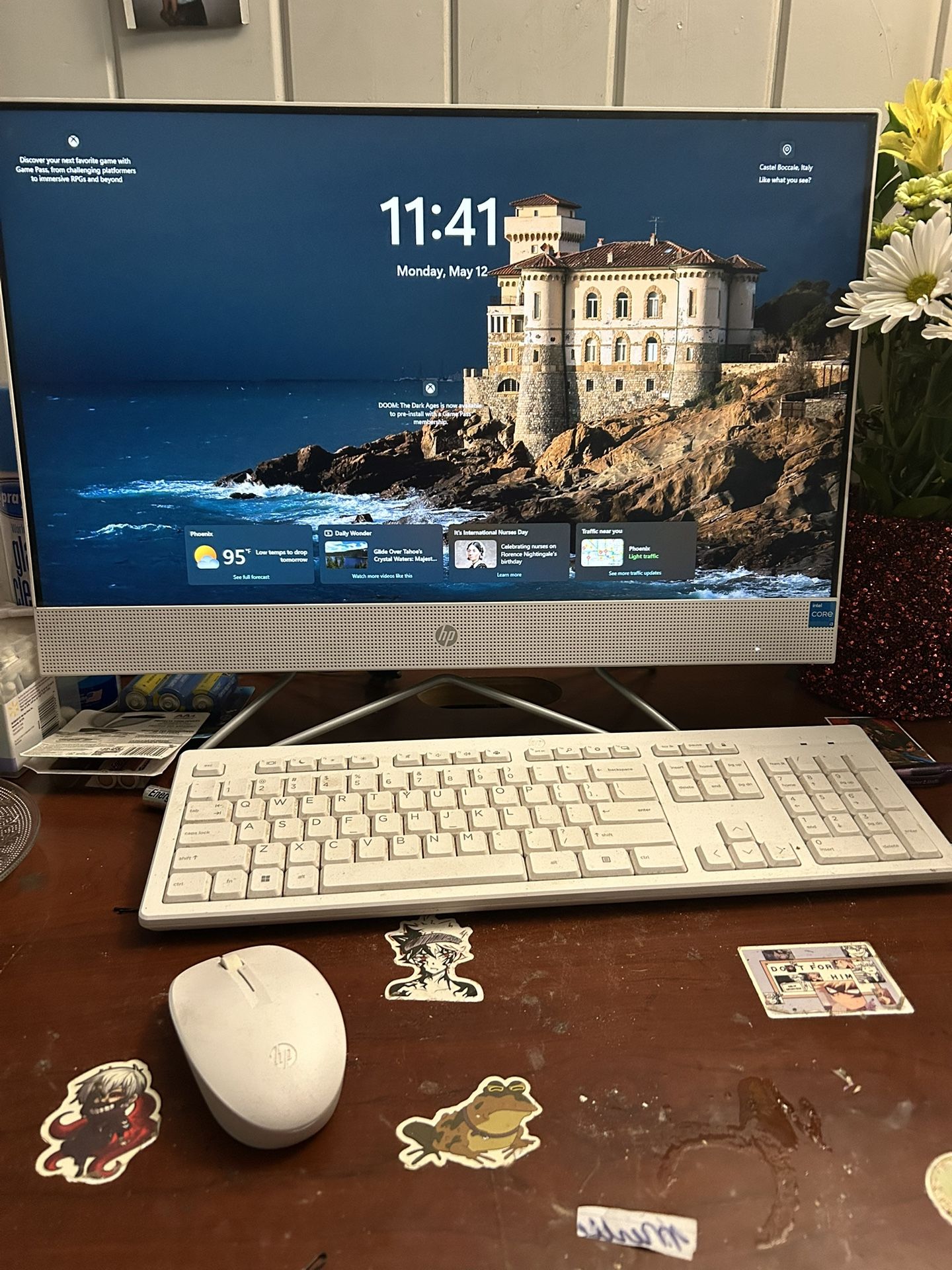 (not Touchscreen) Hp All In One With Webcam