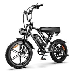 V9-G60 Peak 1500W Ebike, 48V 20Ah(960WH) Removable Battery, 72Miles &32MPH,20" Fat Tire Dirt Bike,7 Speed Gears,Dual Shock Absorber, Adults Electric B