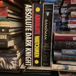 Absolute Editions of The Watchmen, Dark Knight And Sandman Vol 1