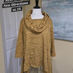 2X LADIES TOPS NEW & GENTLU USED SEE DESCRIPTION 