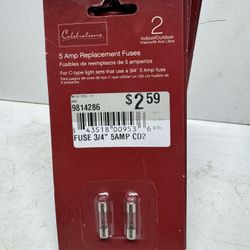 (17) Celebration 5amp Replacement Fuses For Christmas Lights. $1 A Pack. Must Pickup