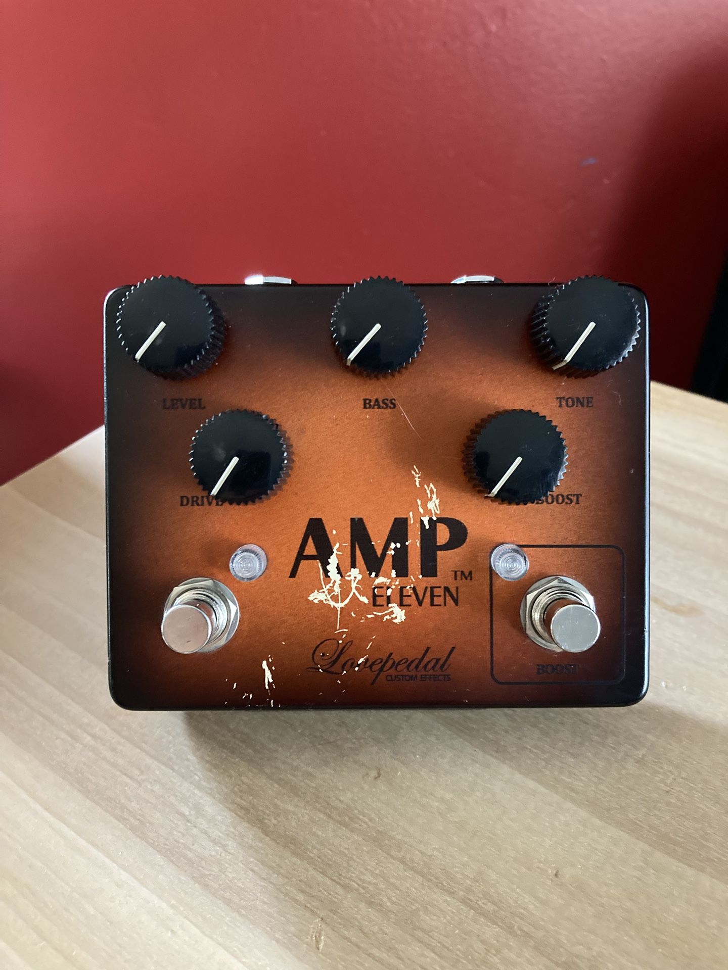 Lovepedal Amp Eleven Burst Custom Overdrive/Booster