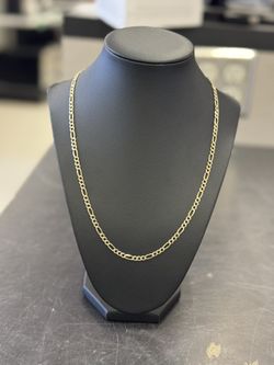 14k Figaro Necklace 