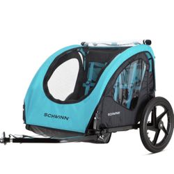 Doble Seat Kid’s Bike Trailer 