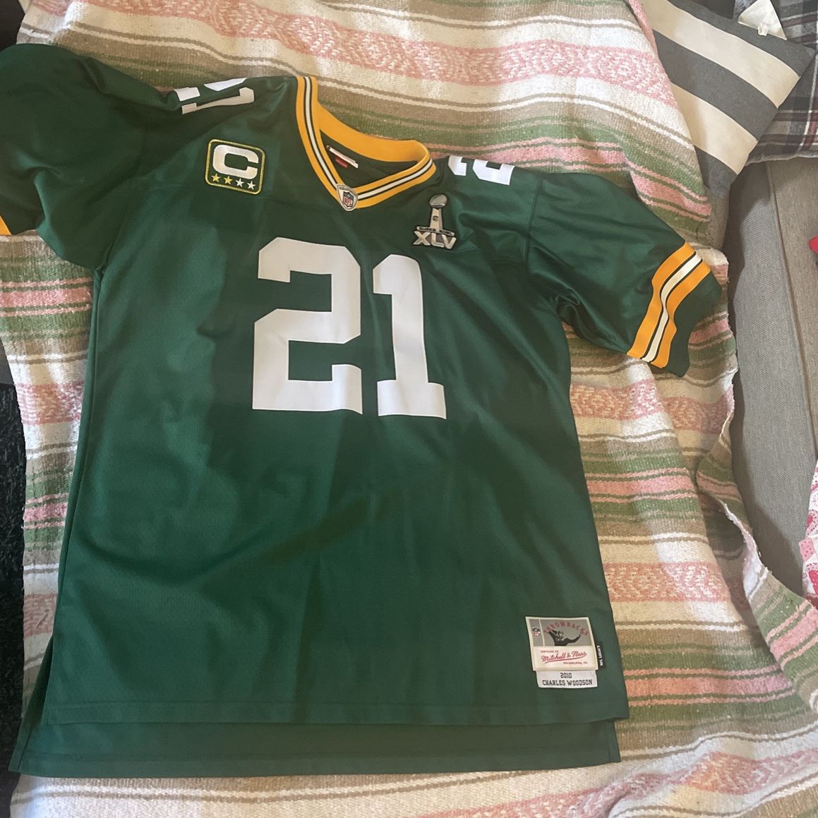 Mitchell & Ness Charles Woodson Authentic 2010 Jersey 2XLTL