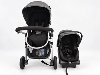 Evenflo Pivot Modular Travel System + LiteMax Car Seat & Base