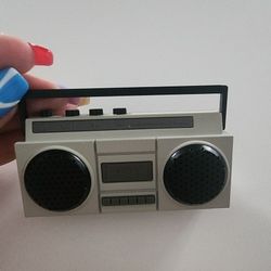 Dollhouse ᴹⁱⁿⁱᵃᵗᵘʳᵉ *working* Boom Box   ˖°.➰ ̟࿔* Radio  ᴹⁱⁿⁱᵃᵗᵘʳᵃ *trabaja*