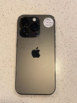 iPhone 14 Pro 256GB Att / Cricket Only ✅Cracked Back ✅Price Firm✅