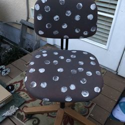 Brown Rolly Chair
