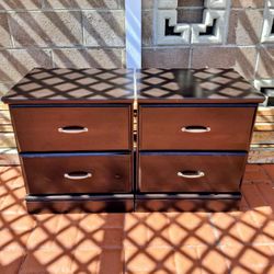 2 Nights Stands, Large Mirror, $20 Each, All In Very Good Condition 