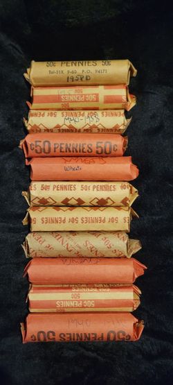 Original Wheat Penny Rolls – Assorted Bulk Wheat Cents