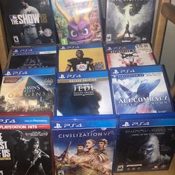 PS4 With 12 GAMES BARELY USED  Thumbnail