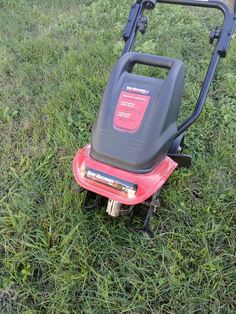 Yard Machine Tiller Electric Corded