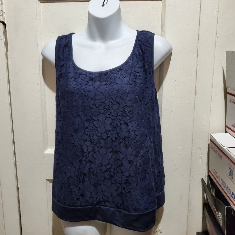 Womens Sleeveless Tank Tops Summer Knit Sweater Vest Tops Size XL