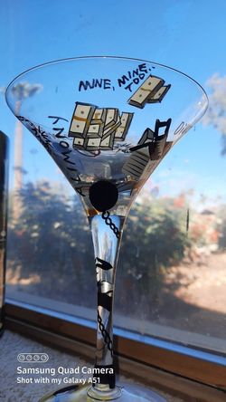 LOLITA DIVORCE-TINI COCKTAIL GLASS