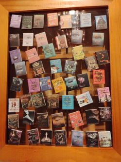 DOLLHOUSE MINIATURE BOOKS LOT OF 50