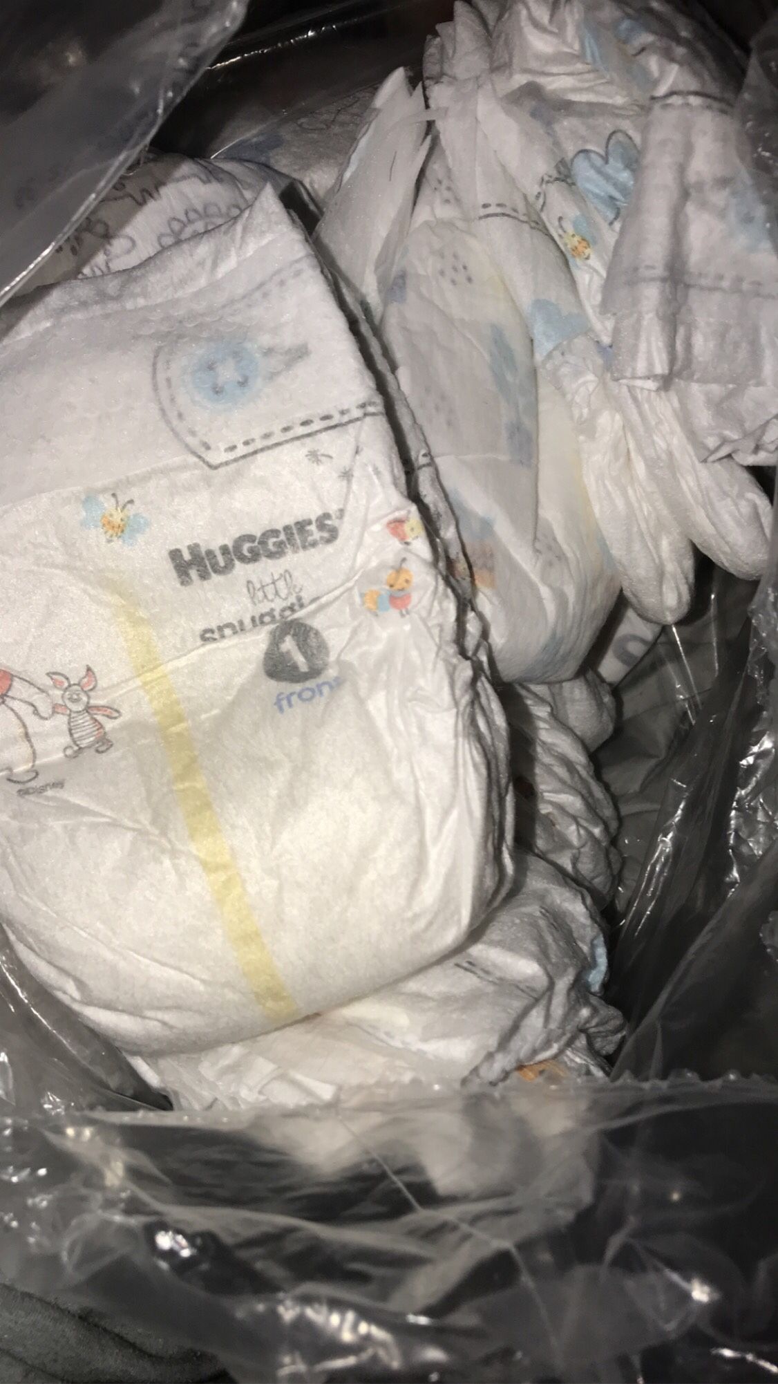 20 Individual Diaper Huggies 