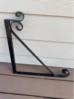 Heavy metal outdoor decor/plant hook