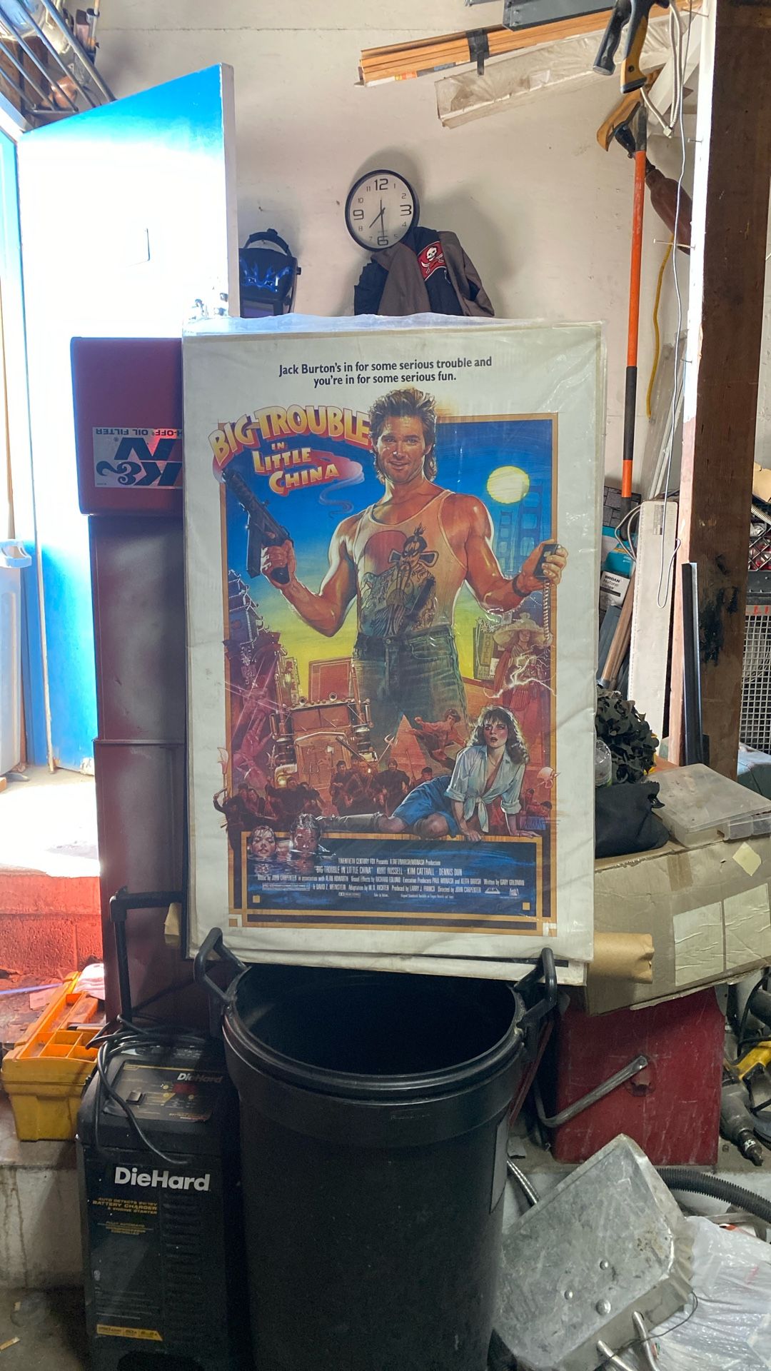 Original Big Trouble In Little China Poster $750