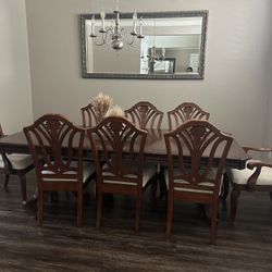 Dining Table 8 Chairs