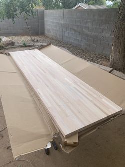 Oak Countertop. 3’ X 8’. Brand New