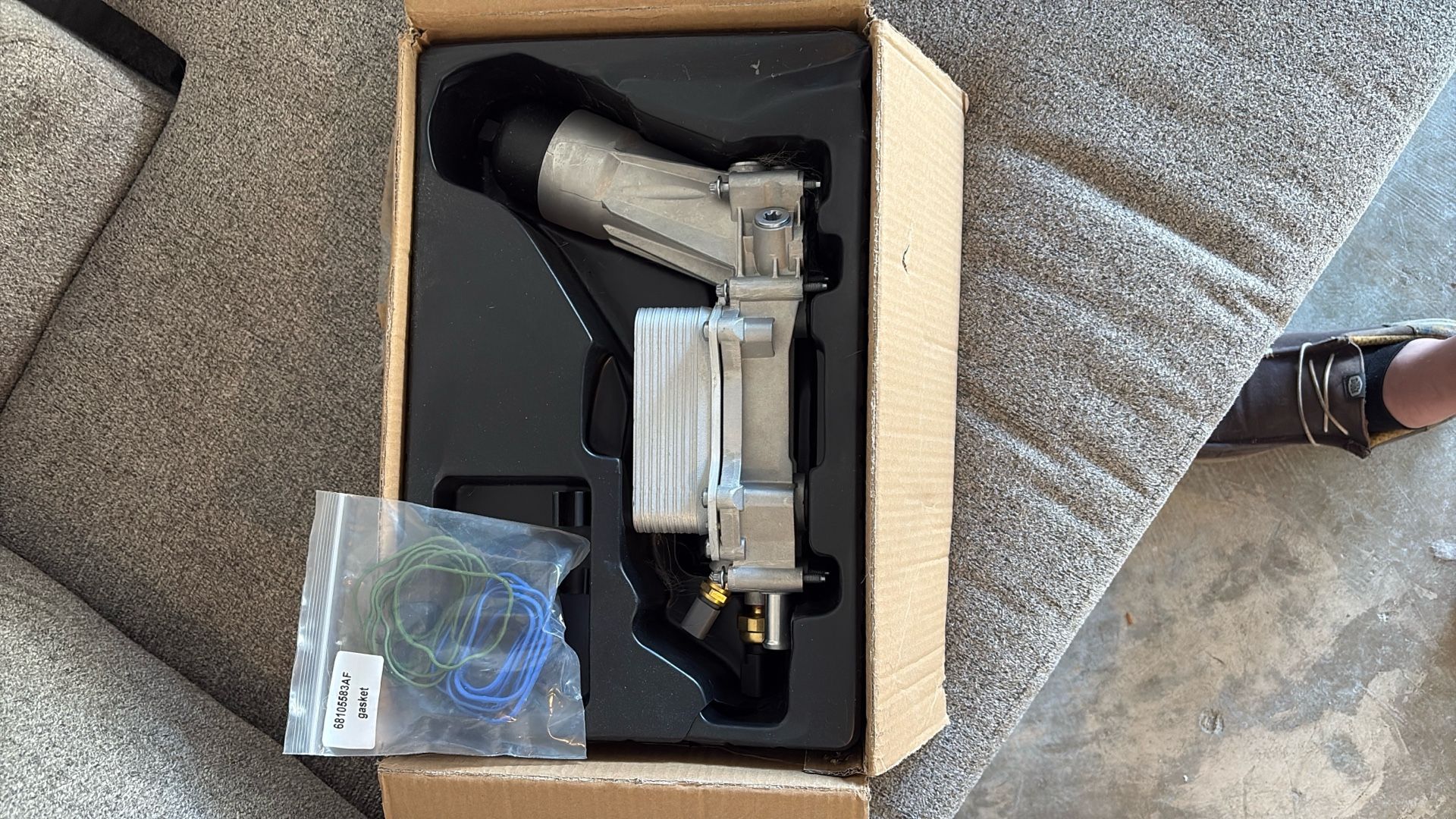 Aluminum Oil Cooler With Gaskets