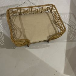 Outdoor Dog Bed With Cushion 