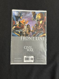 Marvel Civil War Comic Book