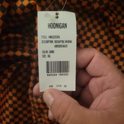 New Jacket Hoonigan 3xl