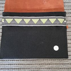 Tablet Pocket Bag Pouch Travel Sack Paper Keeper Leather Fabric 