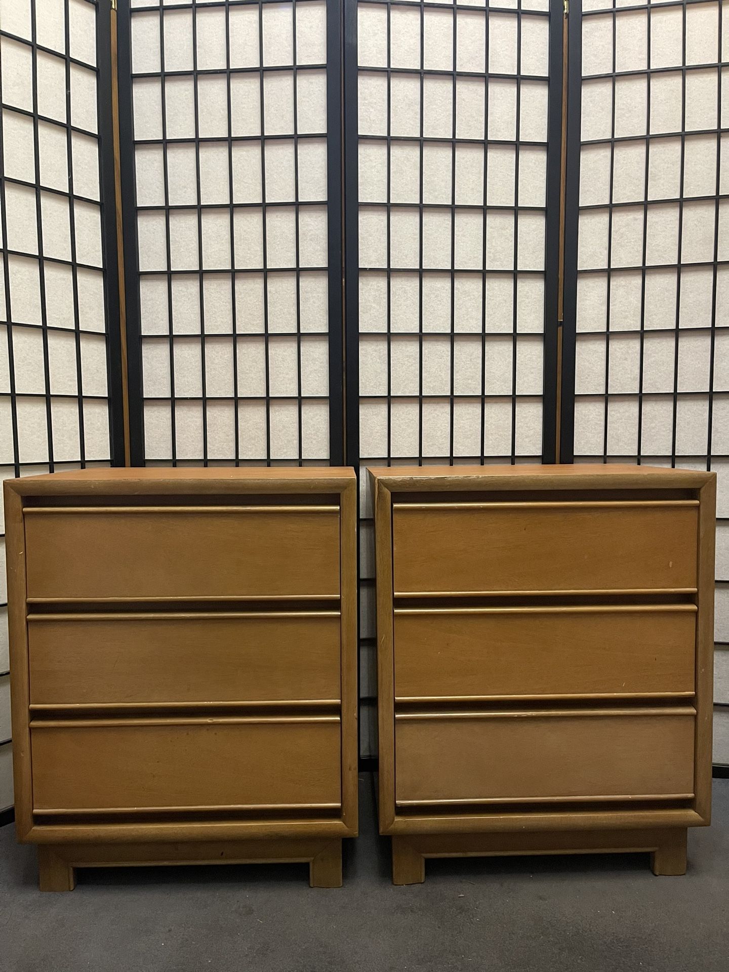 Pair Of Mid Century Nightstands