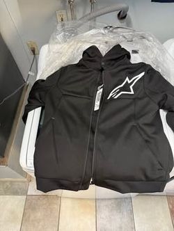 Alpinestars Chrome v2 Sport Hoodie, Reinforced Motorcycle Riding Jacket with CE-Certified Armored