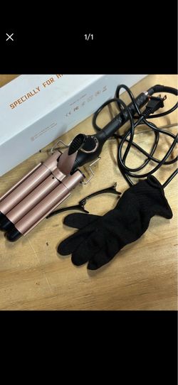 3 Barrel Curling Iron for Beachy Waves