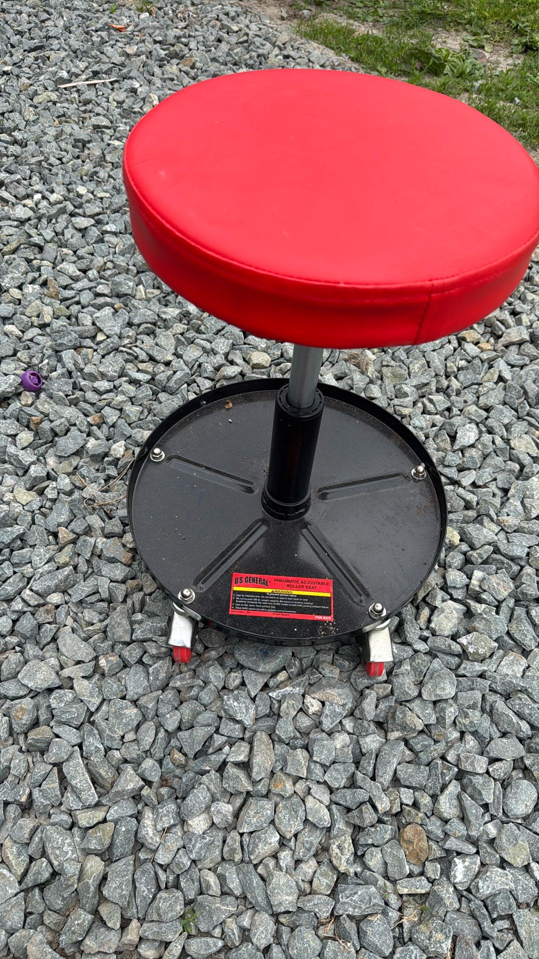 Pneumatic Adjustable Roller Seat Very Comfortable