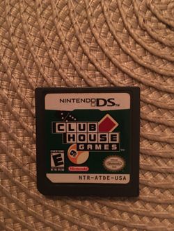 Nintendo ds club house games