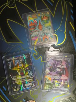 Team plasma Giratina BW74 PROMO $250
Rotom ex 126/094$25
Marnie's Grimmsnarl ex Special Art Rare $40
Pokemon singles! Collection for sale
Giratina is 
