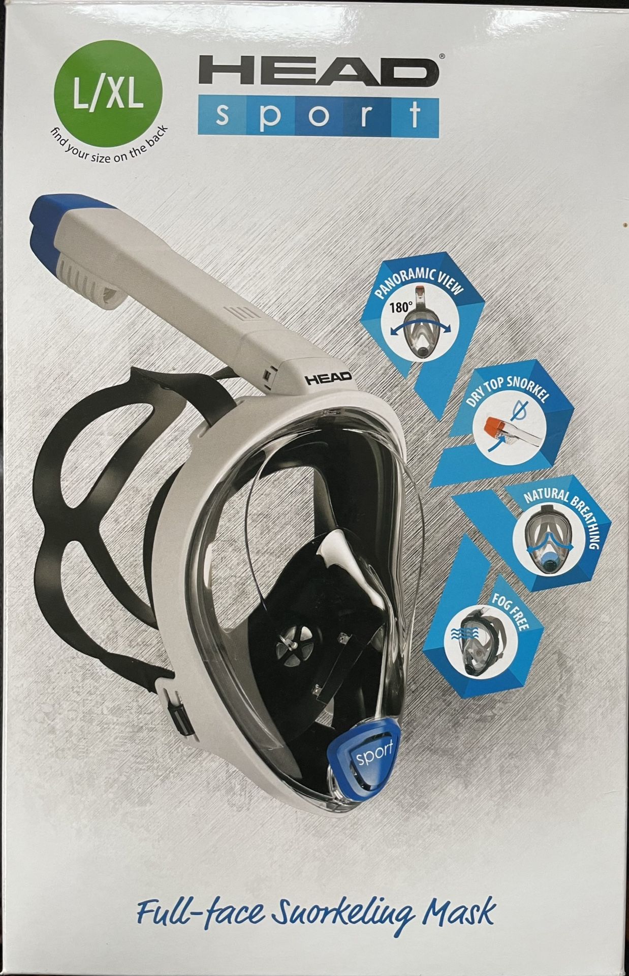 Head Sport Full-face Snorkeling Mask - L/XL