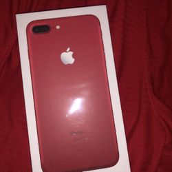 Apple iPhone 7 Plus Red 128gb New Sealed Box Very Rare Unopened 