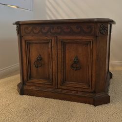 Wooden End Table