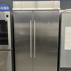 KitchenAid Built In Side By Side 48” Refrigerator W/ Ice Maker